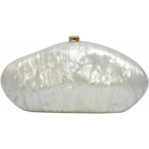 Acrylic Shell Clutch Bag for Women Evening Crossbody Statement Gift